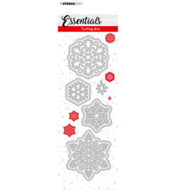 Studio Light- Cutting Die Christmas Small snowflakes 2 Essentials nr.66