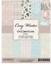 Reprint - Cozy Winter Collection - 15,2 x 15,2 cm.