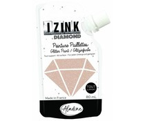 IZINK Diamond glitterverf/pasta - 80 ml, goud koper - 80824