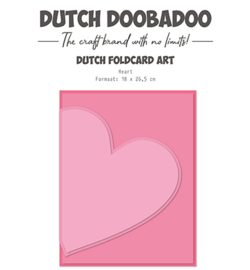 Dutch Fold Card Art - 470.784.361 - Fold Art Heart