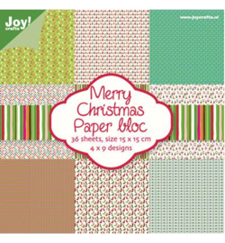 Joy!Crafts Paper Bloc Merry Christmas - 6011/0018