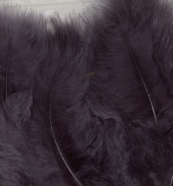 Veren Marabou  Gray 15 stuks