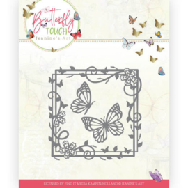 Dies - Jeanine's Art - Butterfly Touch - Butterfly Square