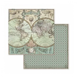 Stamperia - Voyages Fantastiques -  Paper Pack- 20.3 x 20.3 cm