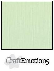 CraftEmotions linnenkarton 10 vel  Groen  30,5x30,5cm