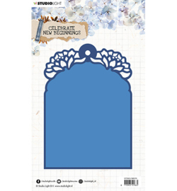SL Cutting & Emb. Die Cardshape Celebrate new beginnings nr.379