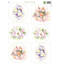 Marianne Design - Knipvel - Mattie's Mooiste - Romantic Bouquets-MB0215