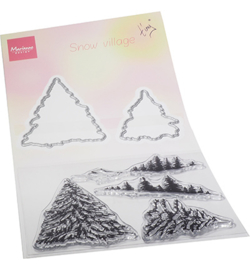 Marianne Design Stempel & Dies - TC0887 - Tiny's Snow village