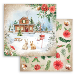 Romantic Home for the Holidays 20.3x20.3cm Paper Pack (SBBS68)