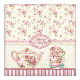 Stamperia - Sweety - Paper - 30,5 x 30,5 cm. - Cup of Tea