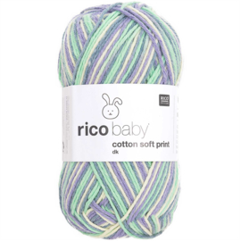 Rico Baby Cotton Soft Print dk 383040.031 Violet - Green