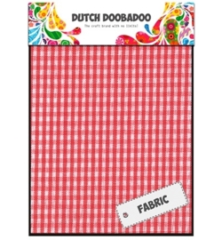 Dutch Doobadoo Red Check Sheets 400.903.011