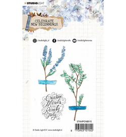 SL Clear Stamp Celebrate new beginnings nr.515