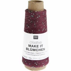 Rico Creative Make It Blümchen 383414.016 Bordeaux