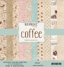 Reprint  - Coffee Collection - 30.5 x 30.5  cm