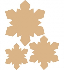 Dutch Doobadoo MDF Stars Set 460.440.070