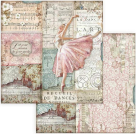 Stamperia -  Passion - Dancer - Paper - 30. 5 x 30.5 cm