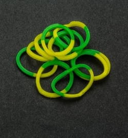 Band-It 600 Elastiekjes 6200/0832 Yellow / Green