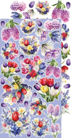 Craft O' Clock - Tulip Love - Basic Paper Set Flowers