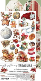 Craft O Clock Extras Set Christmas Treasure 15x30 cm Christmas