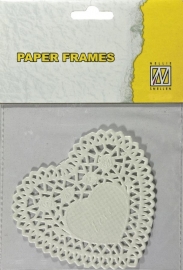 Paper Frames Hart 12 stuks 10 cm