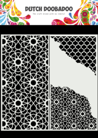 Dutch Doobadoo - Mask Art Slimline Cracked Patterns