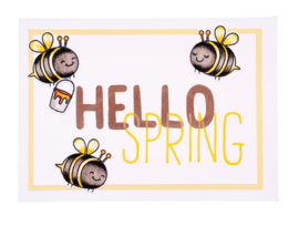 SL-SS-STAMP214 - Quotes large Hello Spring Sweet Stories nr.214