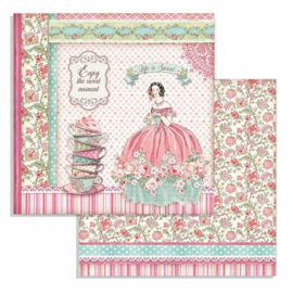 Stamperia - Sweety - Paperpad  30,5 x 30,5 cm