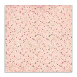 Stamperia - Pink Christmas - Paper - 30,5 x 30,5 cm - Rose Wallpaper