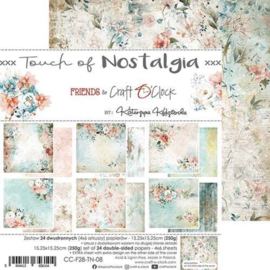 Craft O' Clock - Touch of Nostalgia - Paperpad 15.2x15.2 cm