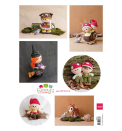 Marianne Design -  3D Knipvellen A4 - Ilse's Funny's - Fall-  VK9581