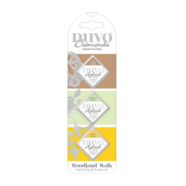 Nuvo - Diamonds Hybrid Ink Pads - Woodland Walk  - 85N