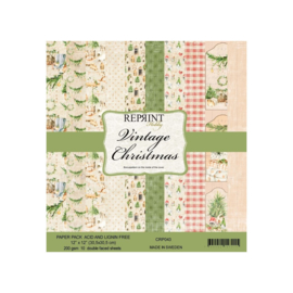 Reprint -Vintage Christmas 30.5 x 30.5 cm Paper Pack (CRP043)