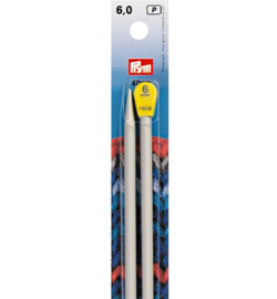 Prym Breinaalden aluminium 40 cm  -  6 mm