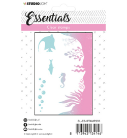 SL-ES-STAMP233 - Silhouette aquarium Essentials nr.233