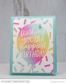 My Favorite Things - Clear Stamps - Happiest Birthday