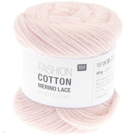 Rico Fashion Cotton Merino Lace Solid Colours - 383405.003 Rose