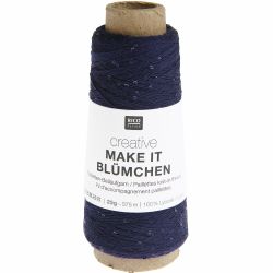 Rico Creative Make It Blümchen 383414.015 Marine Blauw