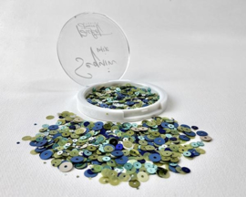 Picket Fence Studios - Blueberry Mojito Mix Sequin Mix - SQ-105