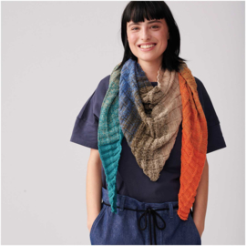 Rico Creative Cotton Dégradé Lucky 8 - 383307.006 Azur - Orange