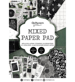Studio Light- Mixed Paper Pad Pattern paper Essentials nr.161