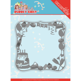 Dies - Yvonne Creations - Bubbly Girls Party - Celebrations Frame