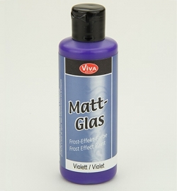 Viva Matt-Glas Violett