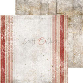 Craft O Clock Set of Basic Papers 20x20 cm Christmas Treasure