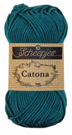 Scheepjeswol Catona 50 gram - 401 Dark Teal