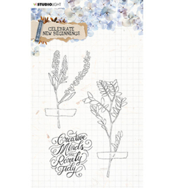 SL Clear Stamp Celebrate new beginnings nr.515