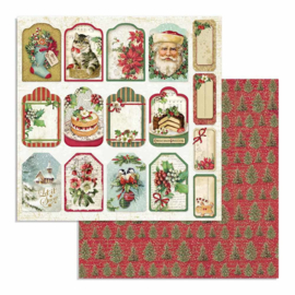 Stamperia - Classic Christmas - Paper - 30,5 x 30,5 cm