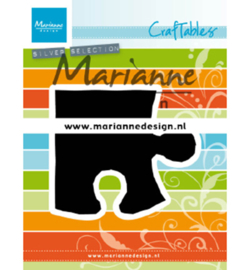 Marianne Design  Craftables  - Puzzelstukje  -  CR1491