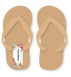 Dutch Doobadoo MDF Pair of Flip Flops 460.440.160