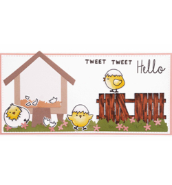 SL-SS-SCD36 - Chicks and Eggs Sweet Stories nr.36